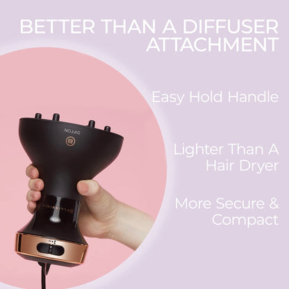 Lightweight Diffuser Curly Hair Dryer