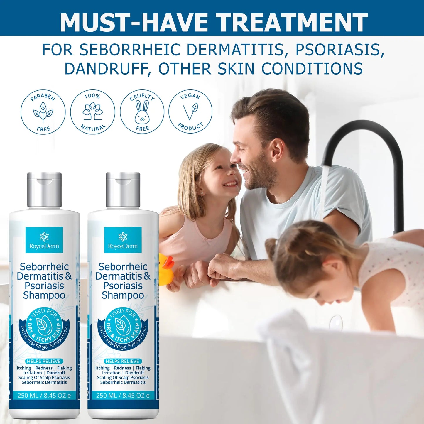 Psoriasis &amp; Dandruff Treatment Shampoo