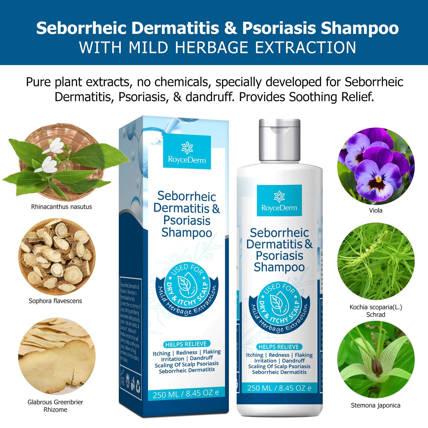 Psoriasis &amp; Dandruff Treatment Shampoo