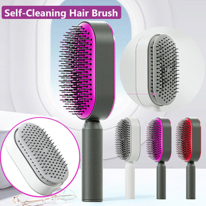 Self-Cleaning Scalp Massage Brush