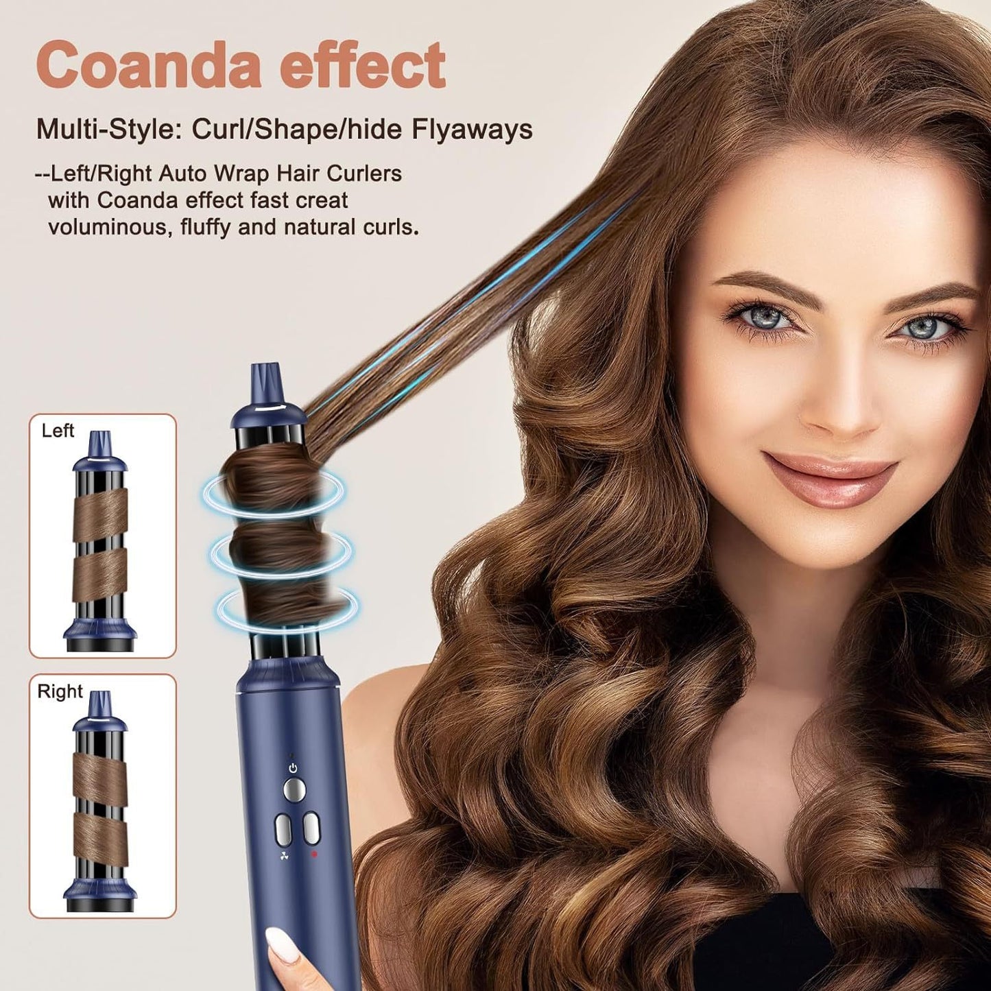 Multifunctional Six-in-One Curler